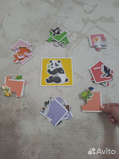 Крупные пазлы для самых маленьких