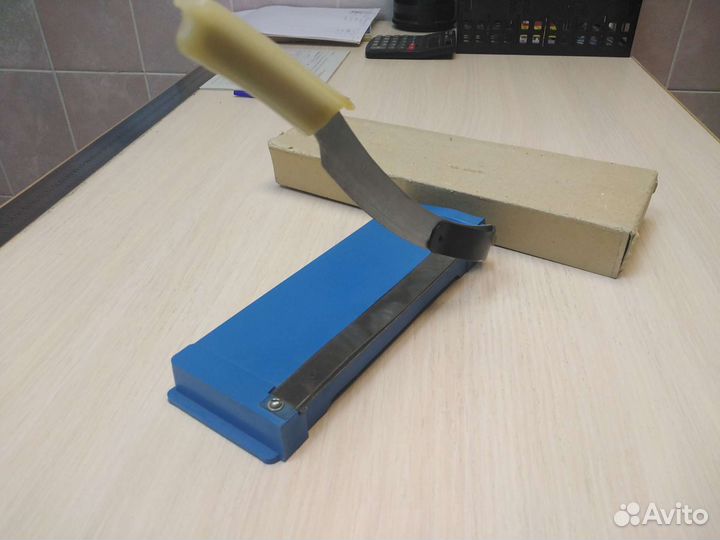 Канцелярская гильотинка СССР