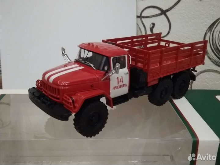 Модель пожарного ЗИЛ 131