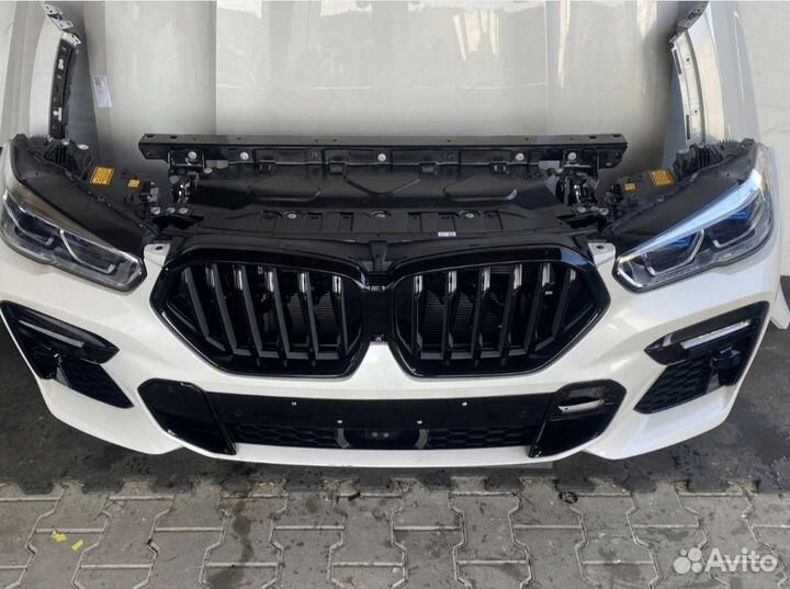 Bmw X6 G06 ноускат лазерные фары