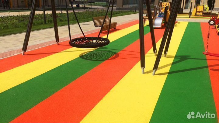 Бесшовное резиновое покрытие