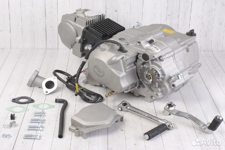 Двигатель YX 125см3 в сборе, электростартер,153FMI