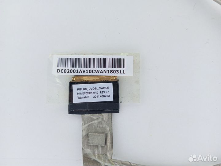 Шлейф матрицы DC02001AV10