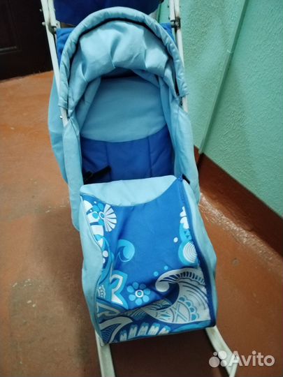 Коляска санки