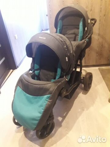Коляска для двойни