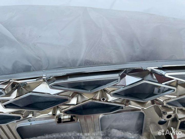 Решетка радиатора hyundai solaris 2