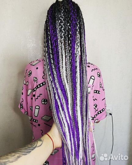 Косы с канекалоном