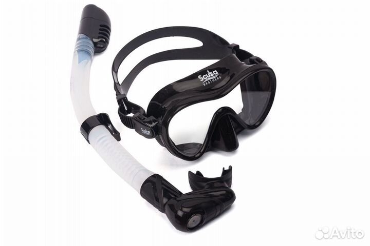 Набор flipper, маска+трубка(разные цвета)