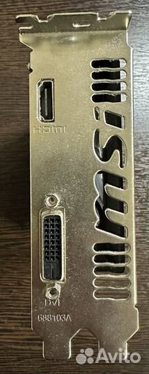 Видеокарта gtx 1030 на 2 гб