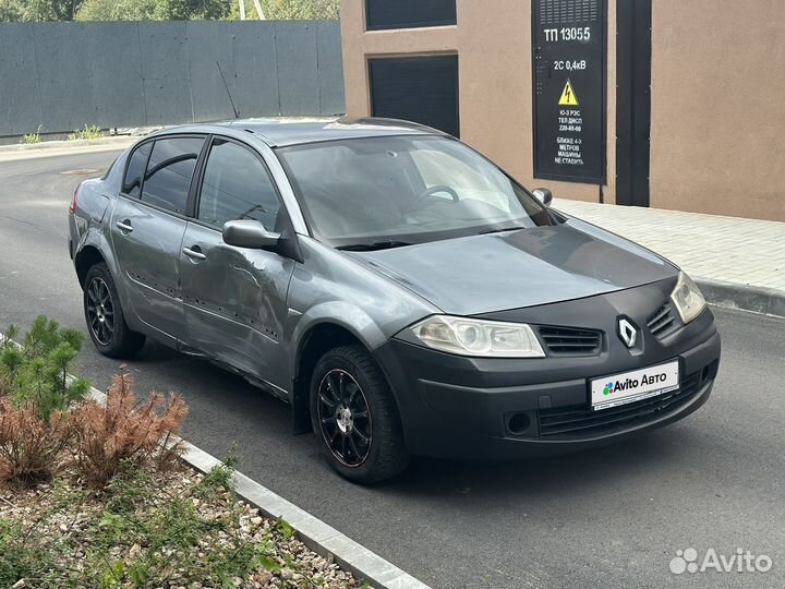 Renault Megane 1.6 AT, 2006, 199 000 км