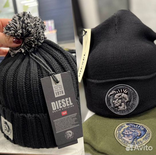 Мужская шапкa diesel