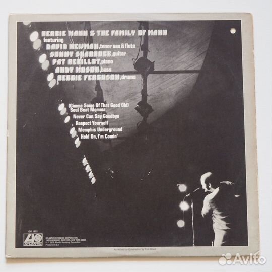 Джаз винил Herbie Mann - Hold On I'm Comin'