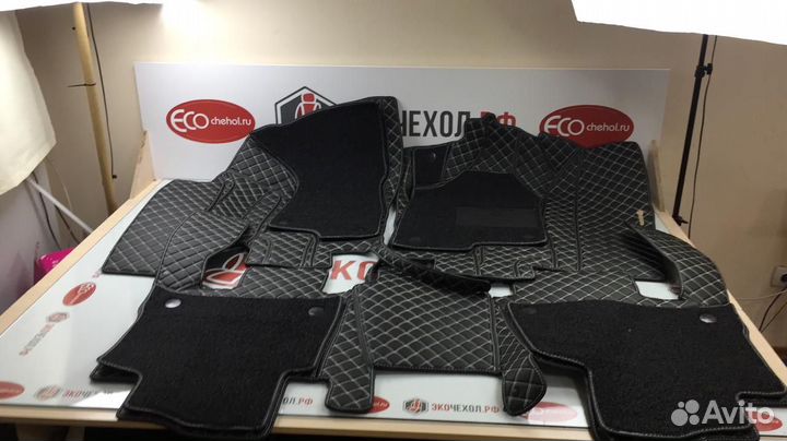 3D Коврики Land Rover из Экокожи