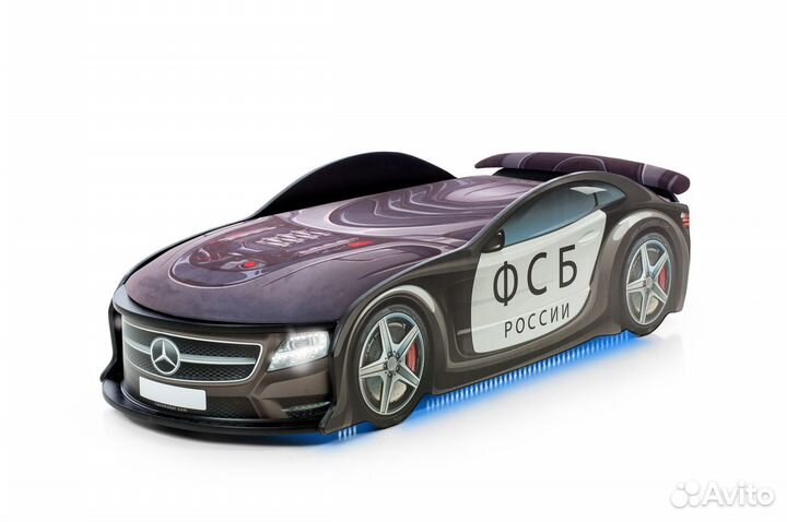 Кровать машина