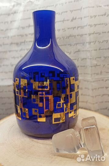 Графин и рюмки. Винтаж. Чехословакия