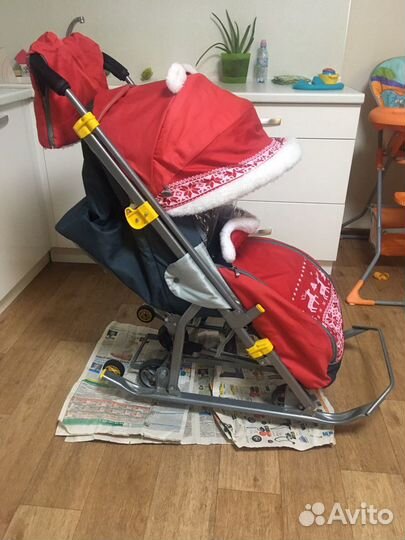 Санки коляска