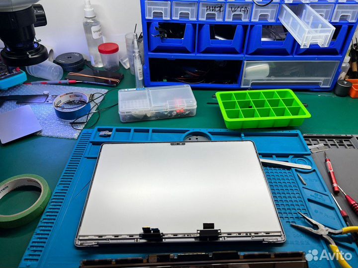 Ремонт матрицы на macbook