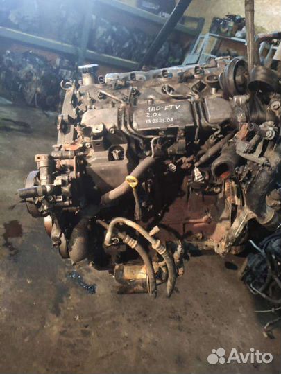 Двигатель Toyota Avensis 1 (1997 - 2003) 2.0 1cdft