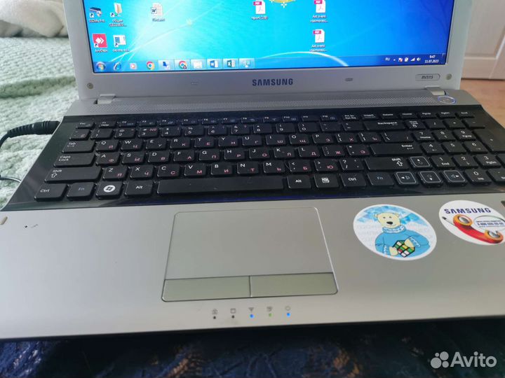 Продам ноутбук бу samsung rv515