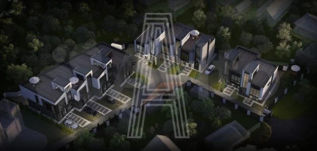 Таунхаус 168,9 м² на участке 3 сот.