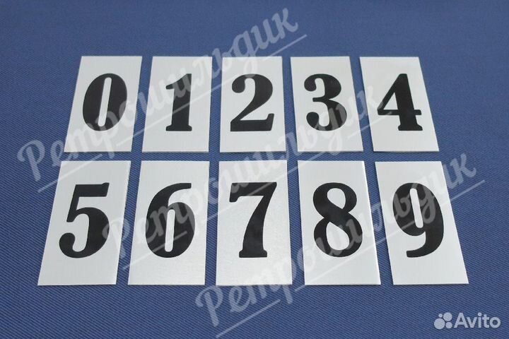 Металлические информационные таблички