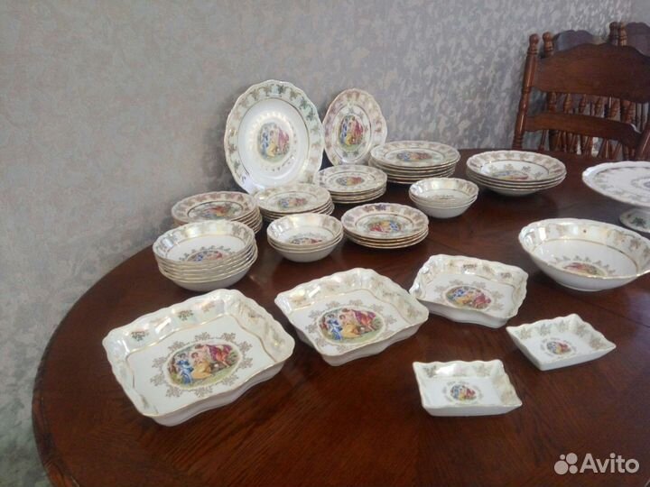 Тарелки фарфор Чехия оригинал разныеновые
