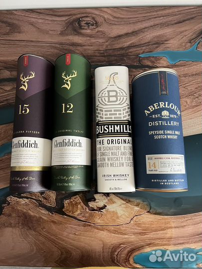 Тубы от виски