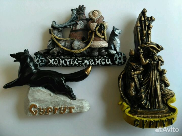 Магниты на холодильник из искуственного камня