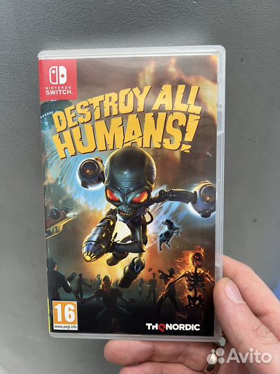 Destroy all humans nintendo switch