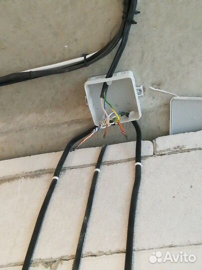 Электрик, Электро-монтажные работы