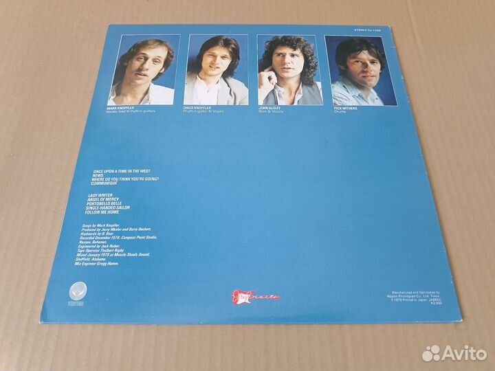 LP Dire Straits Communique 1979 Vertigo Japan NM