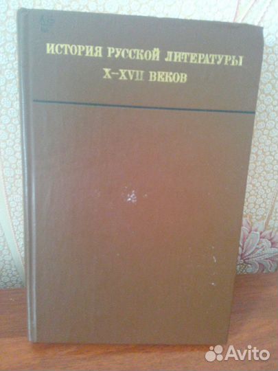 История литературы (русская/ зарубежная)