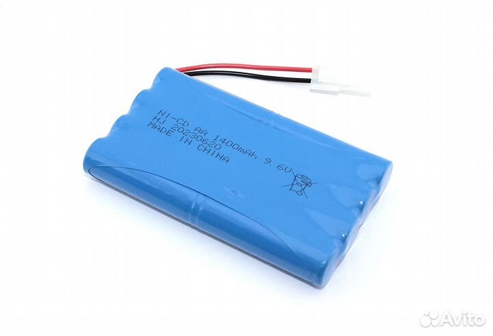 Ni-Cd 9,6V 1400mAh AA Flatpack 5559