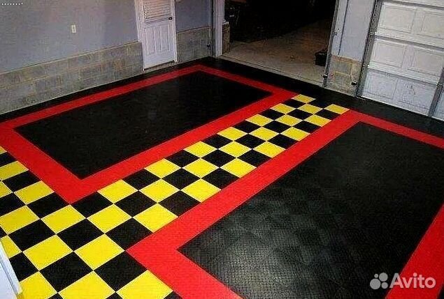 Модульный пвх пол для магазина