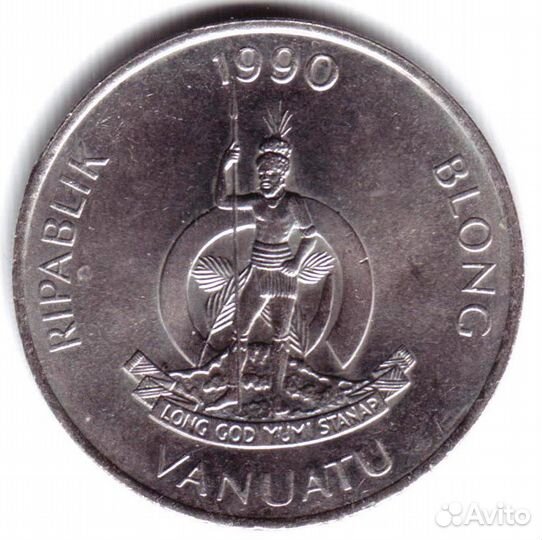 Вануату 50 вату 1990 UNC