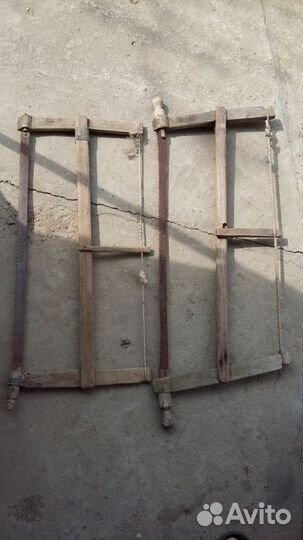 Инструменты пилы рубанки и прочее столярное старин