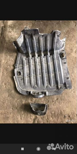 Защита днища бампера заднего Хонда аккорд 8,левая