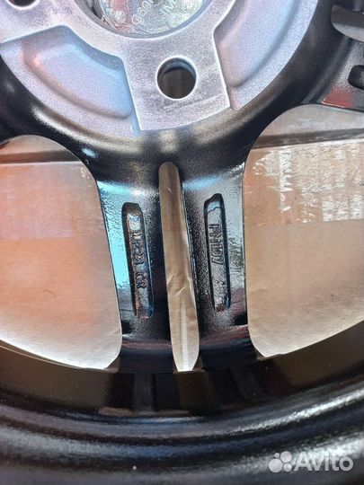 Диски R15 4x100 Megami 1 BKF