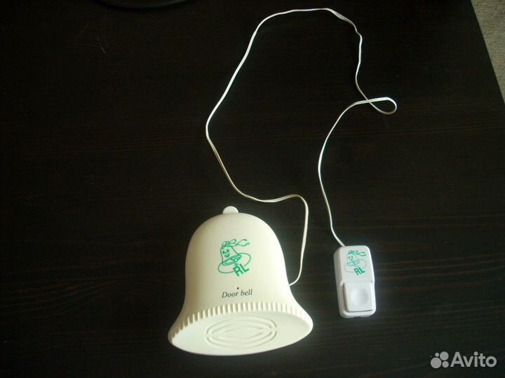 Звонок проводной на батарейках (Тип аа) с кнопкой