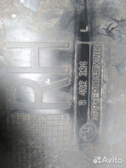 BMW X5 E53 Рестайлинг накладка крыла правая