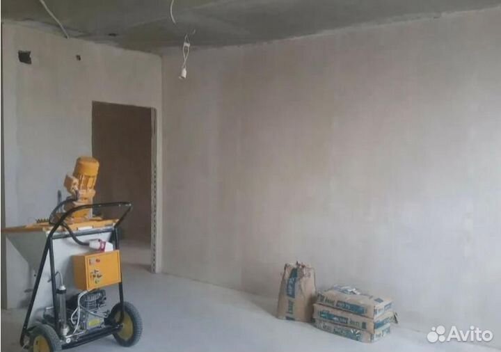 Механизированная штукатурка стен без посредников