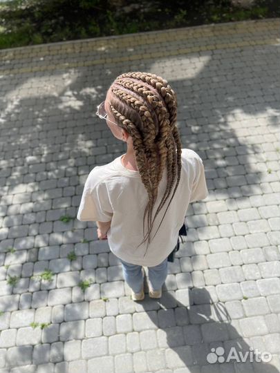 Афрохвост Косы Брейды Афрокосички Кудри