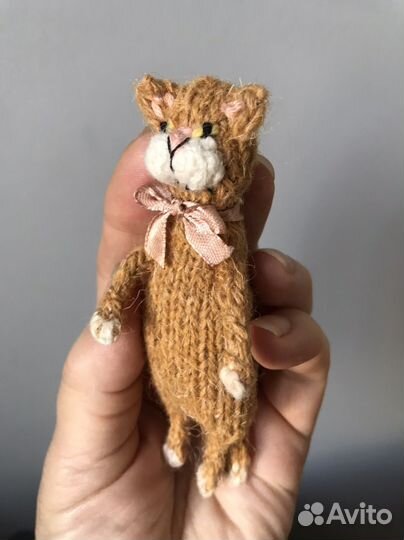 Брелок Котик на сумку, рюкзак, ключи