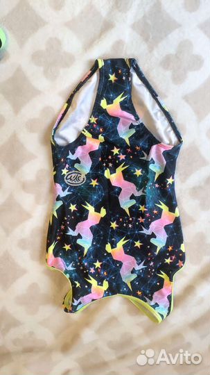 Купальник гимнастический на 4-5 лет