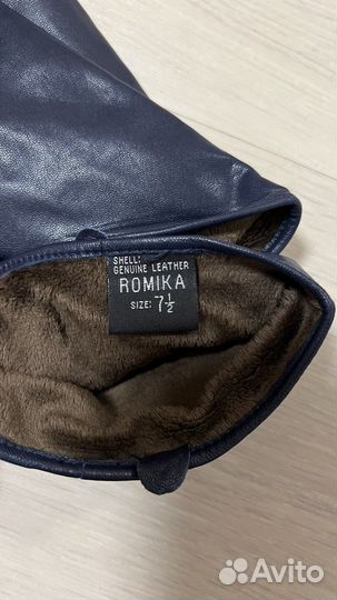 Перчатки женские натуральная кожа