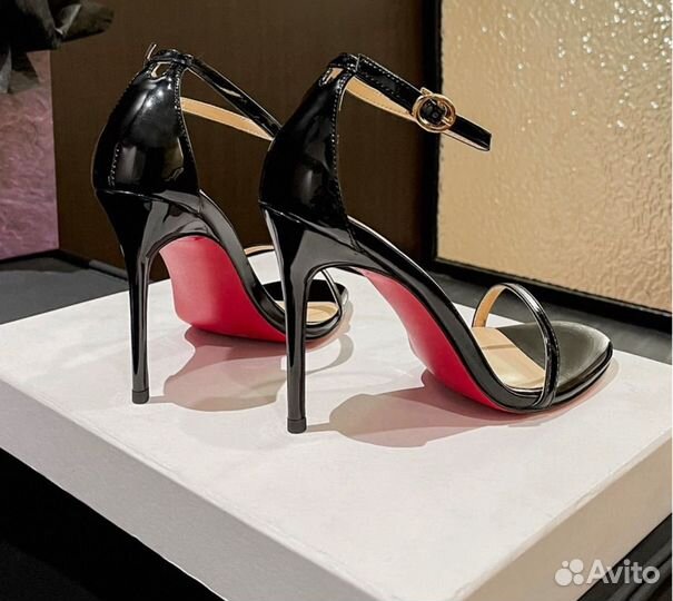 Женские босоножки на каблуке 12 см