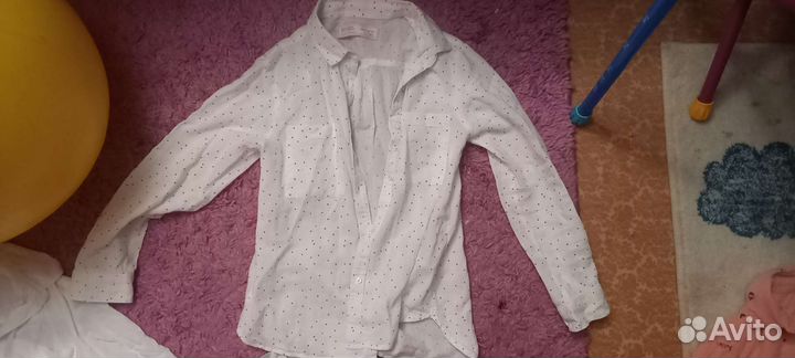 Рубашки девочке в школу 134-140