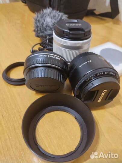 Canon 200d + полный комплект