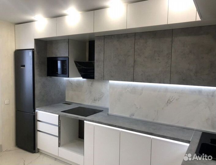 Кухня угловая на заказ.мдф фасады