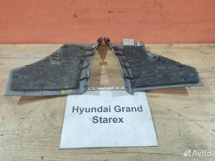 Накладка на порог пер. внутр. Hyundai Grand Starex